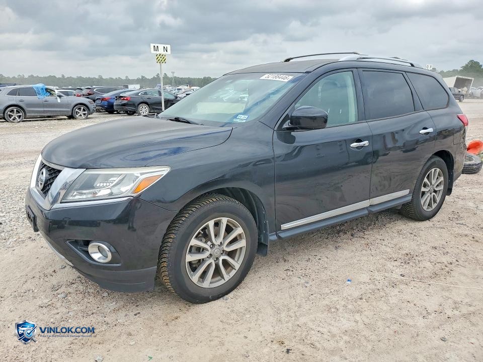 2015 NISSAN PATHFINDER SL – Lot 52188446 auction photo