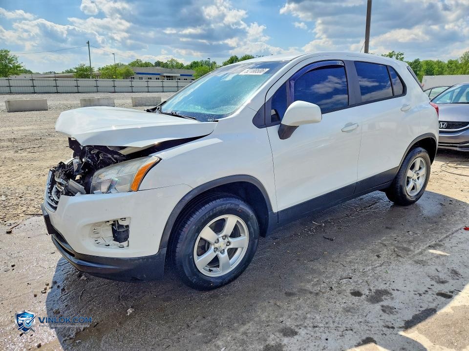 2016 CHEVROLET TRAX LS – Lot 52188586 auction photo