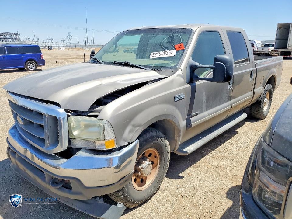 2002 FORD F250 SUPER DUTY – Lot 52190836 auction photo