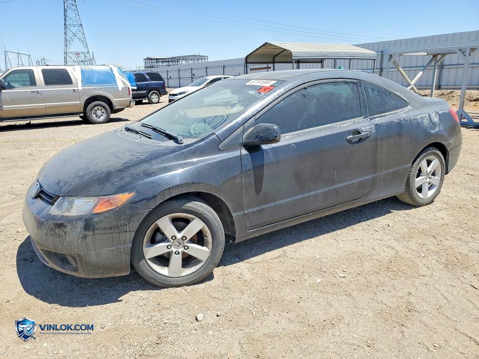 2007 HONDA CIVIC EX – Lot 52191596 auction photo