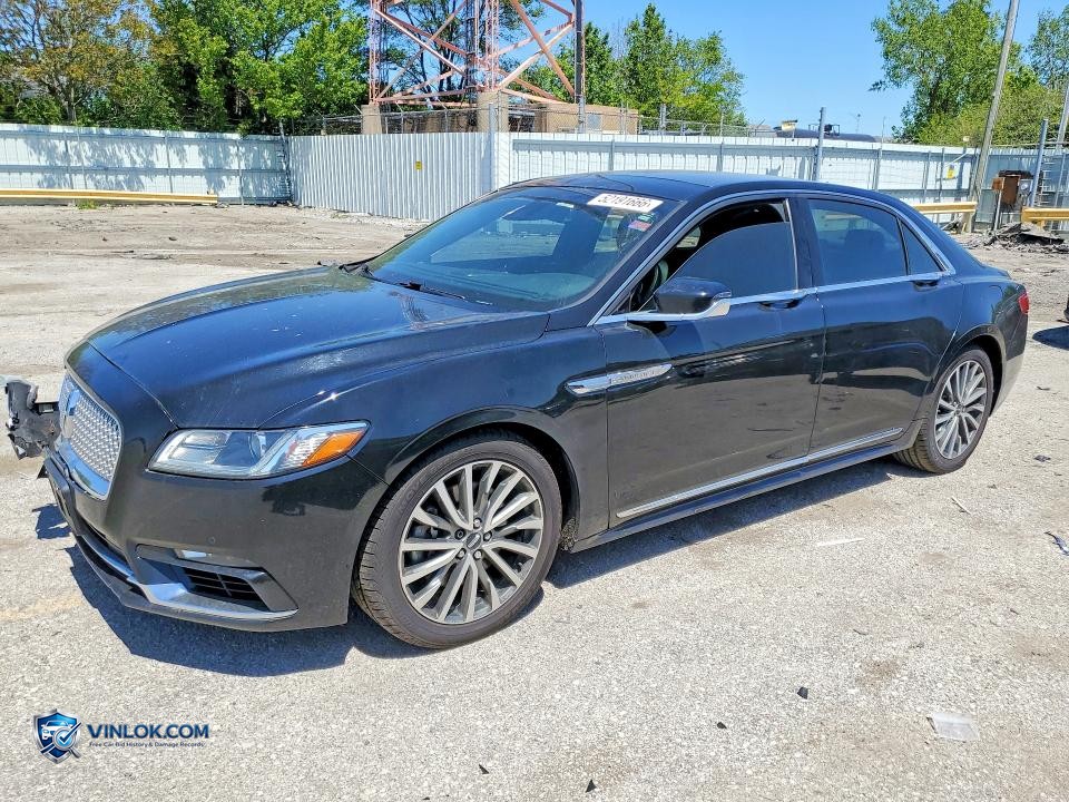 2017 LINCOLN CONTINENTAL SELECT – Lot 52191666 auction photo