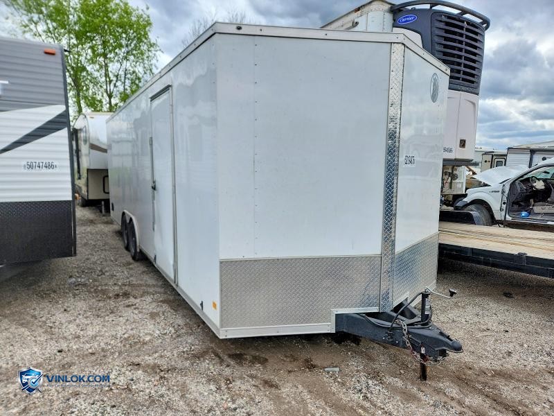 2025 DARKHORSE CARGO DHW8.5X24TA52 ENCLOSED CARGO TRAIL – Lot 52194876 auction photo