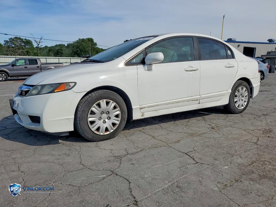 2010 HONDA CIVIC GX – Lot 52198716 auction photo