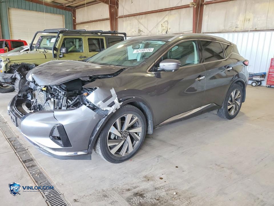 2019 NISSAN MURANO SL – Lot 52198726 auction photo