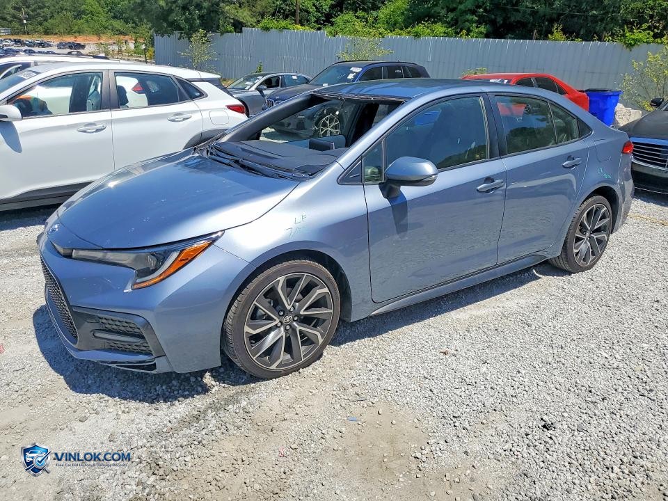2020 TOYOTA COROLLA SE – Lot 52208256 auction photo