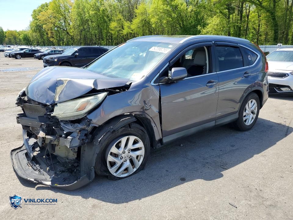 2015 HONDA CR-V EXL – Lot 52208286 auction photo