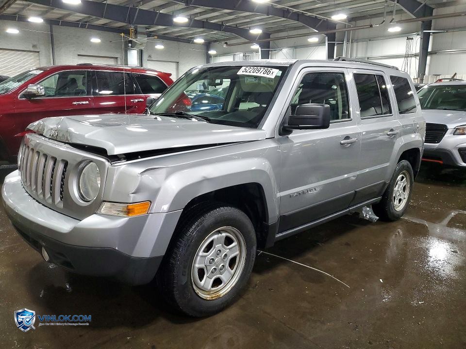2015 JEEP PATRIOT SPORT – Lot 52209786 auction photo