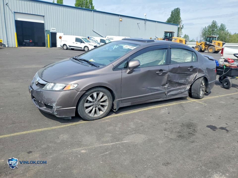 2010 HONDA CIVIC EX – Lot 52211306 auction photo