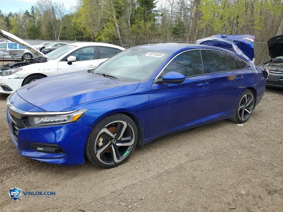 2018 HONDA ACCORD SPORT – Lot 52215456 auction photo