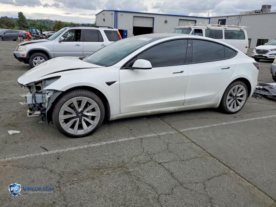2021 TESLA MODEL 3 – Lot 52217736 auction photo