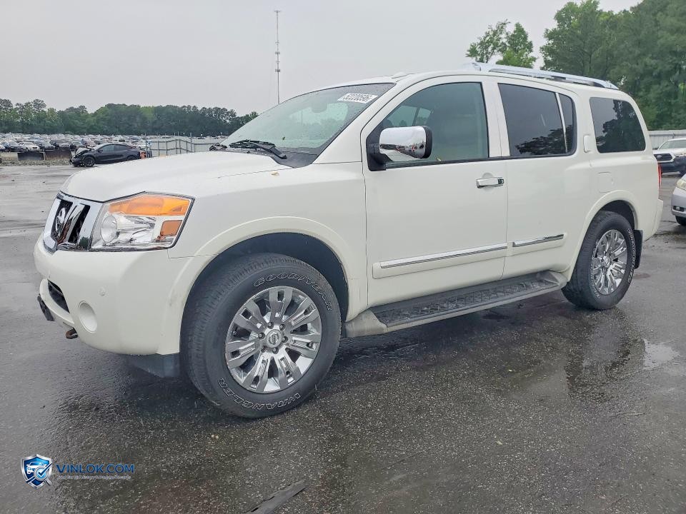 2015 NISSAN ARMADA PLATINUM – Lot 52220596 auction photo