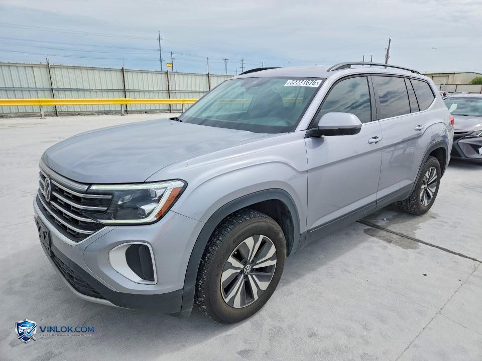 2025 VOLKSWAGEN ATLAS SE – Lot 52221676 auction photo