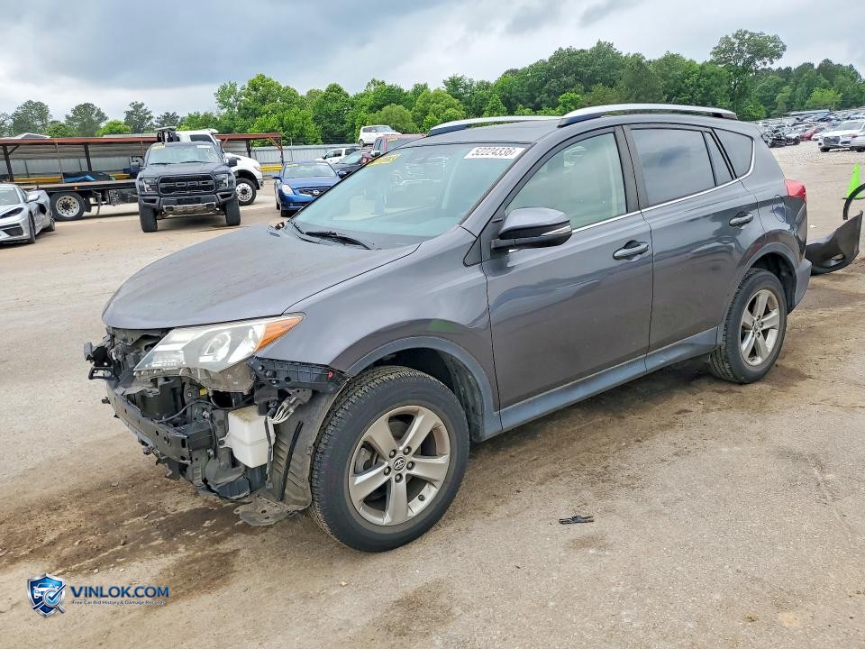 2015 TOYOTA RAV4 XLE – Lot 52224336 auction photo