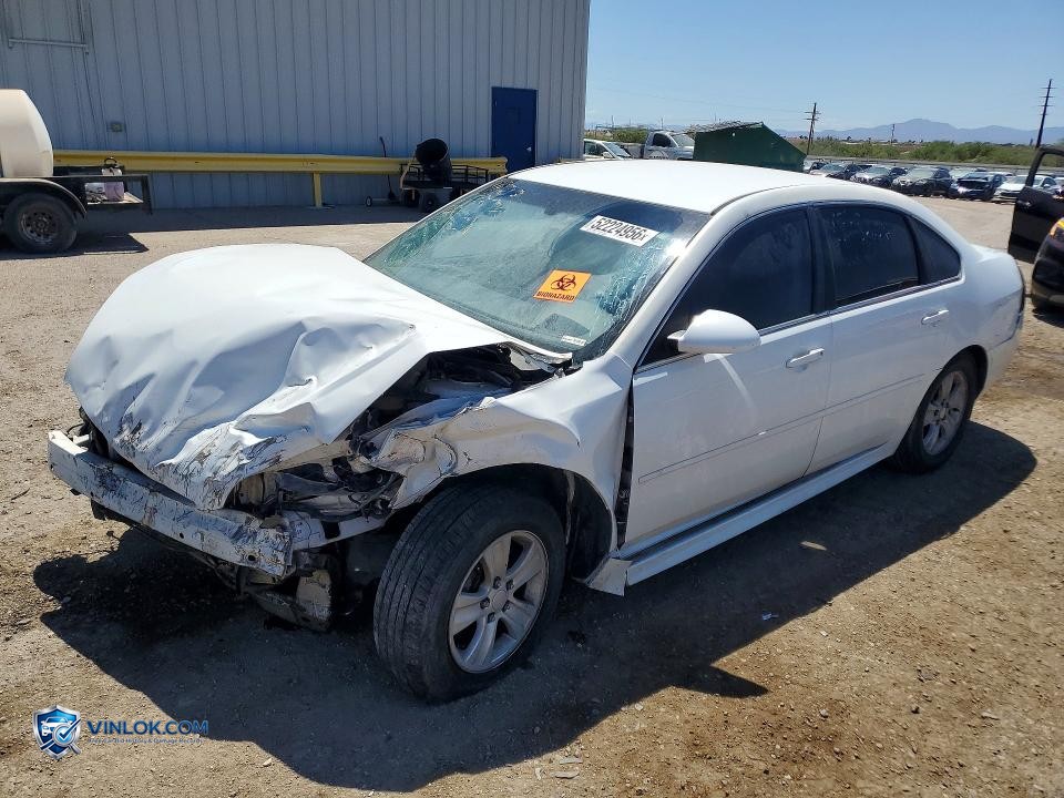 2012 CHEVROLET IMPALA LS – Lot 52224956 auction photo