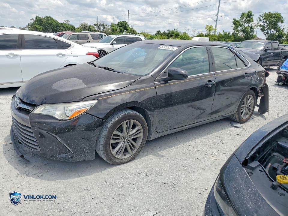 2016 TOYOTA CAMRY SE – Lot 52226656 auction photo