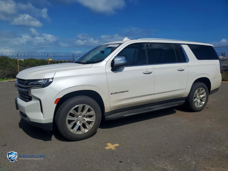 2021 CHEVROLET SUBURBAN K1500 PREMIER – Lot 52228876 auction photo