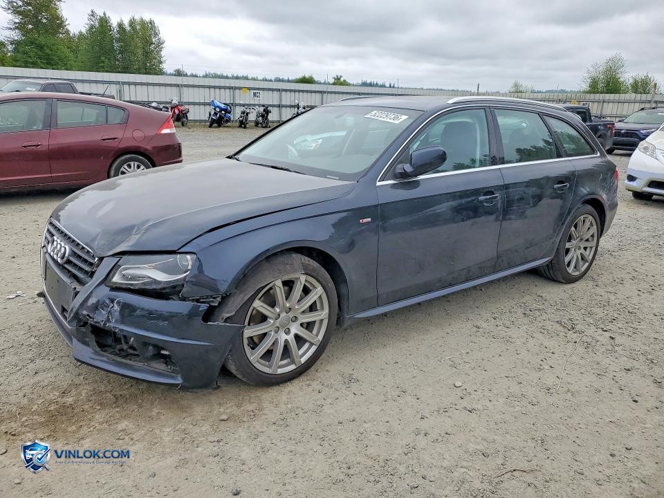 2012 AUDI A4 PREMIUM PLUS – Lot 52229736 auction photo