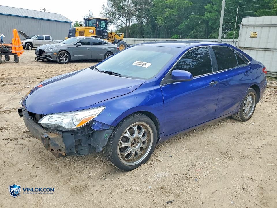 2016 TOYOTA CAMRY SE – Lot 52230936 auction photo