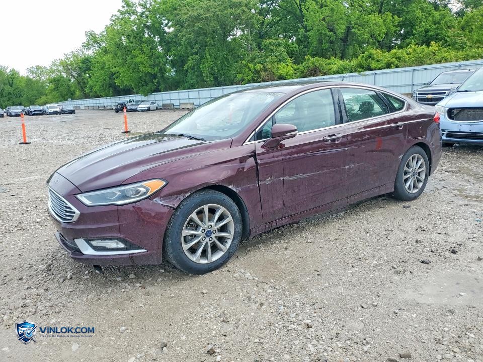 2017 FORD FUSION SE – Lot 52231906 auction photo