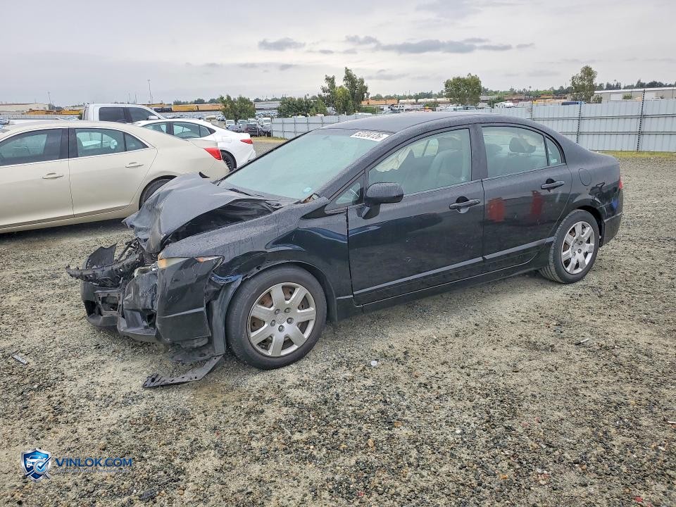 2009 HONDA CIVIC LX – Lot 52234126 auction photo