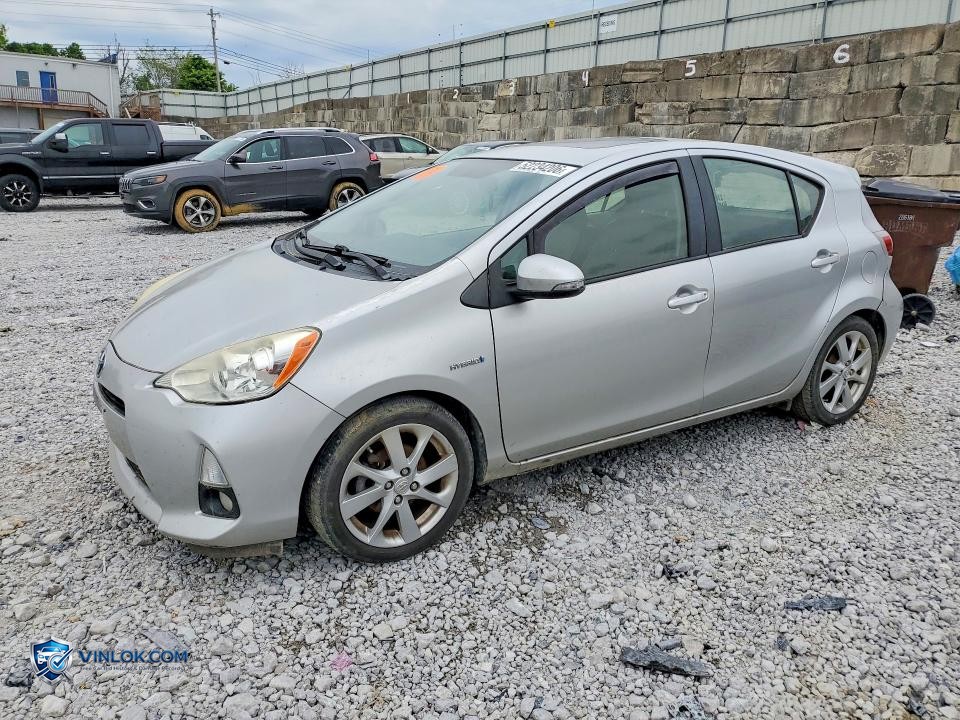 2012 TOYOTA PRIUS C FOUR – Lot 52234206 auction photo