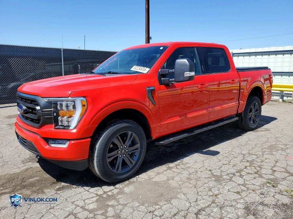 2023 FORD F150 SUPERCREW – Lot 52234606 auction photo
