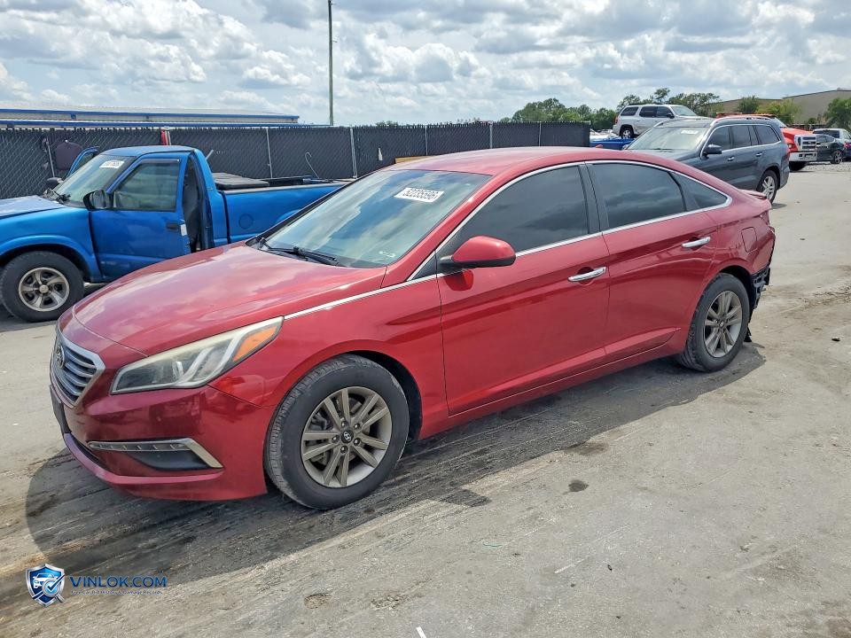 2015 HYUNDAI SONATA SE – Lot 52235596 auction photo