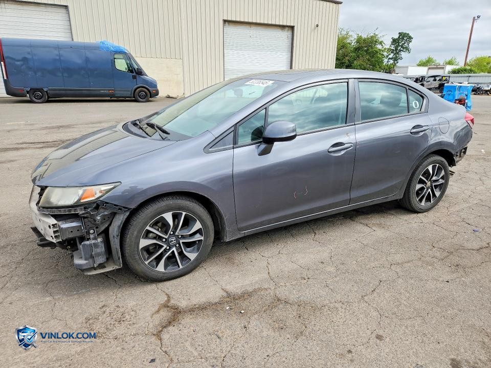 2013 HONDA CIVIC EX – Lot 52236546 auction photo