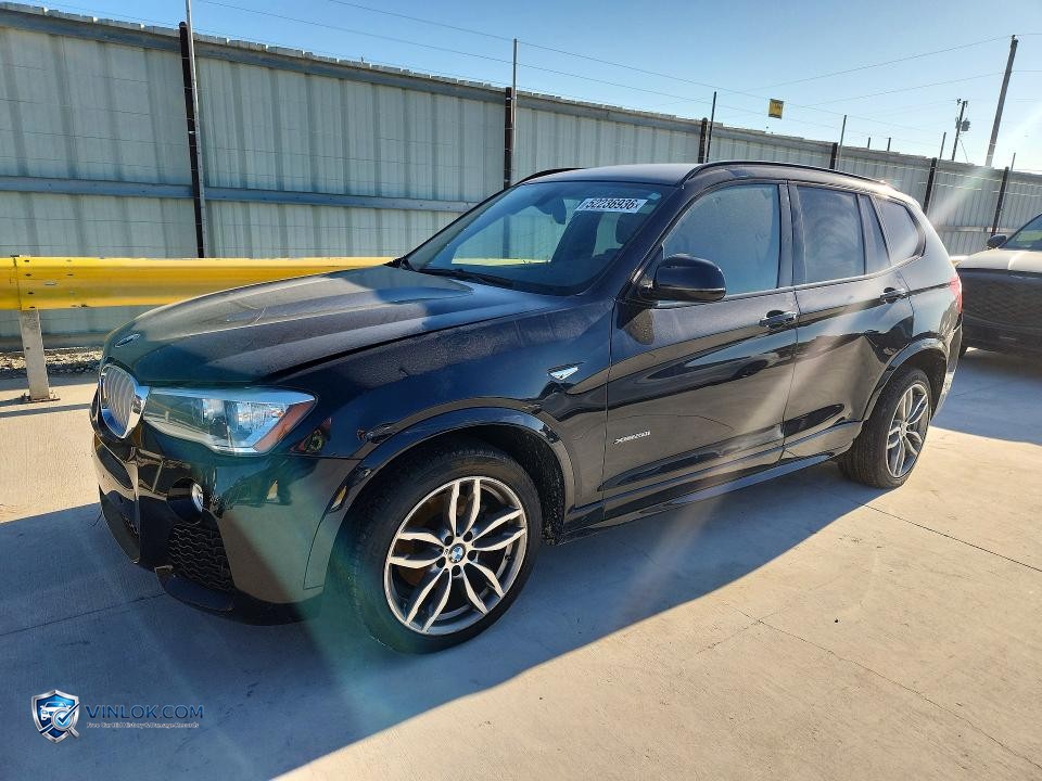 2016 BMW X3 XDRIVE28I – Lot 52236936 auction photo