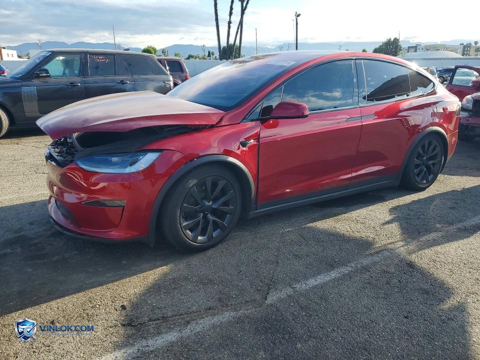 2024 TESLA MODEL X – Lot 52237376 auction photo