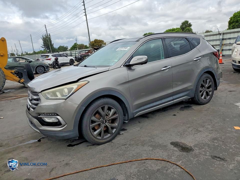 2017 HYUNDAI SANTA FE SPORT 2.0T ULTIMATE – Lot 52237596 auction photo