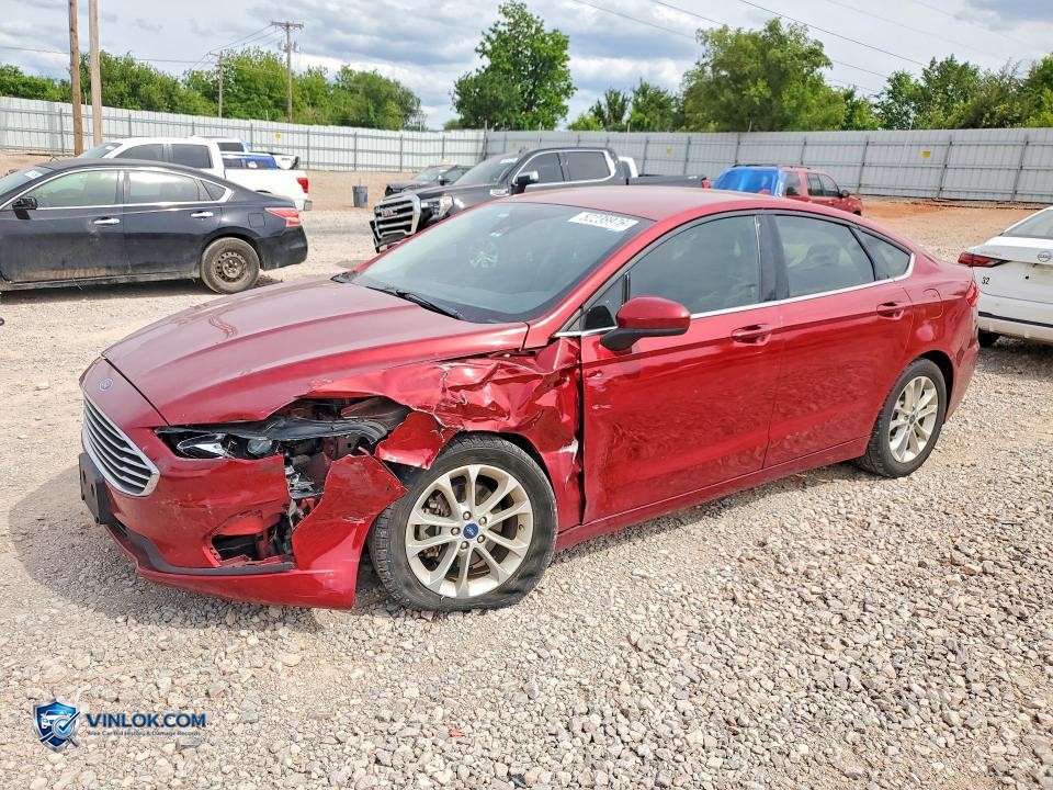 2019 FORD FUSION SE – Lot 52238976 auction photo