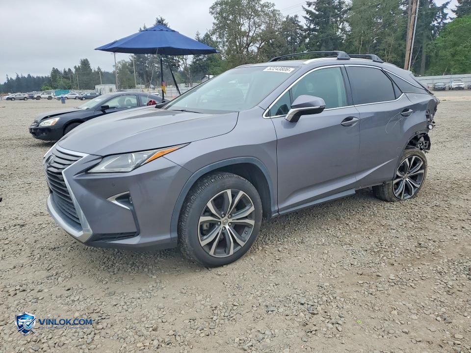2016 LEXUS RX 350 – Lot 52243806 auction photo