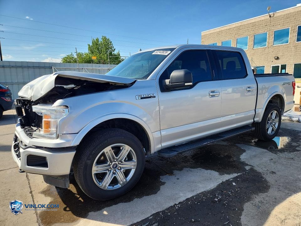 2018 FORD F150 SUPERCREW – Lot 52243826 auction photo