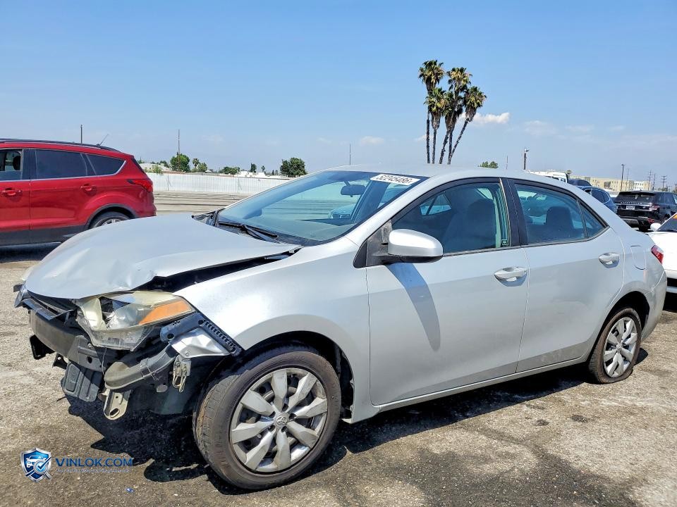 2016 TOYOTA COROLLA LE – Lot 52245486 auction photo