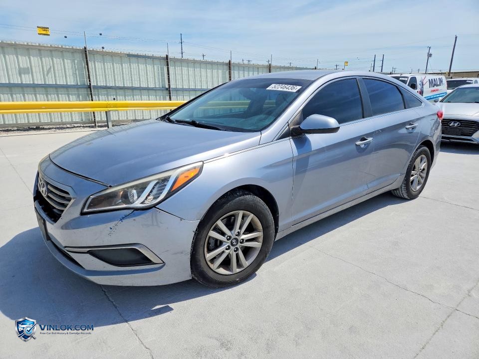 2016 HYUNDAI SONATA SE – Lot 52246436 auction photo