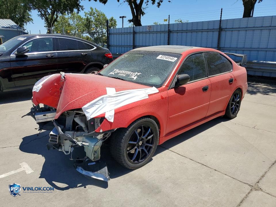 2009 SUBARU LEGACY 2.5I – Lot 52248546 auction photo
