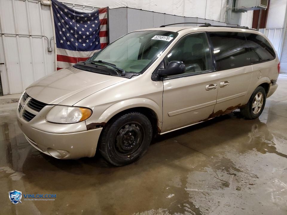 2007 DODGE GRAND CARAVAN SXT – Lot 52249176 auction photo