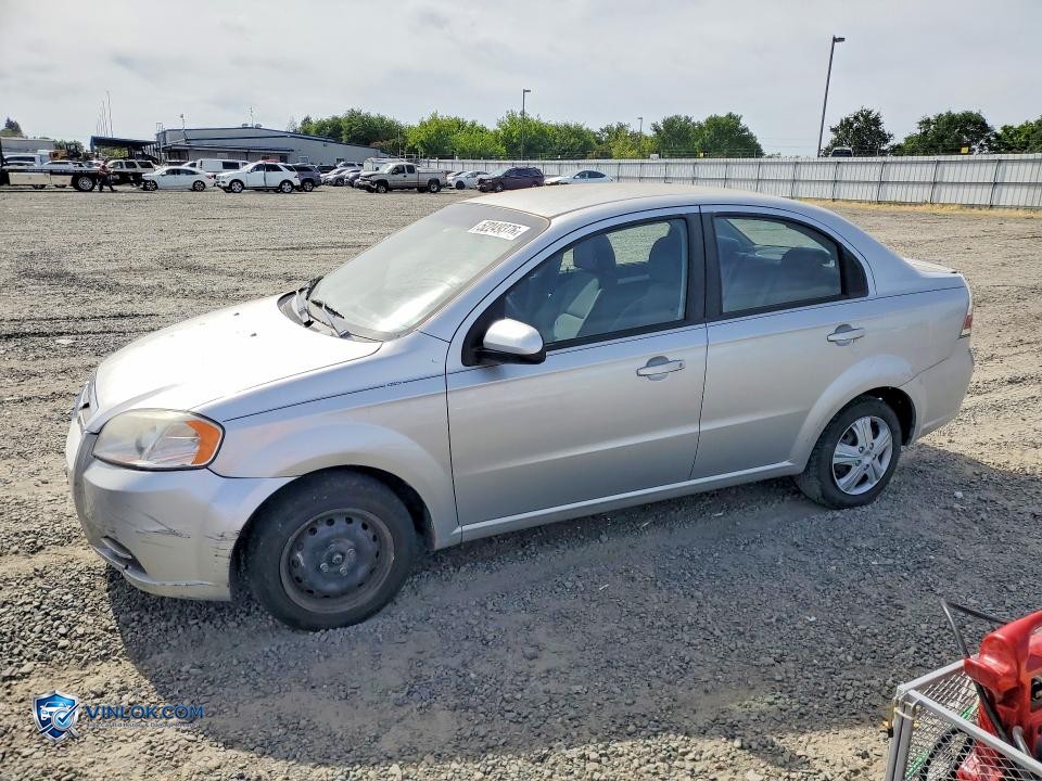 2011 CHEVROLET AVEO – Lot 52249376 auction photo