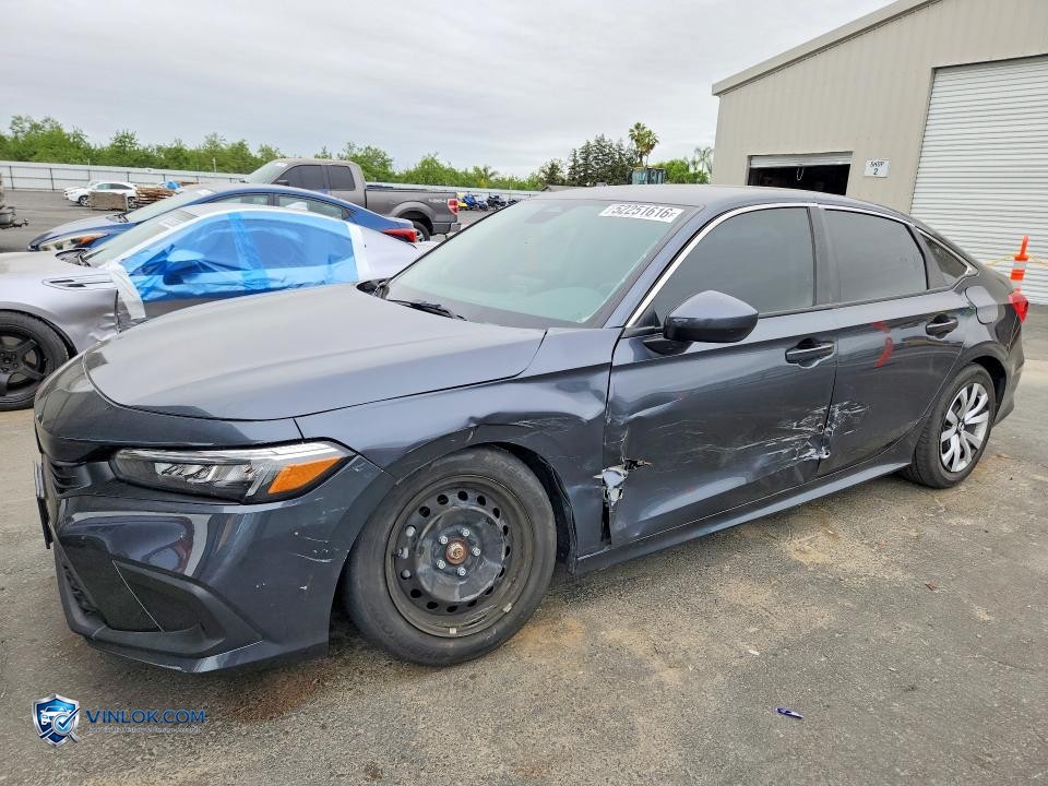 2024 HONDA CIVIC LX – Lot 52251616 auction photo