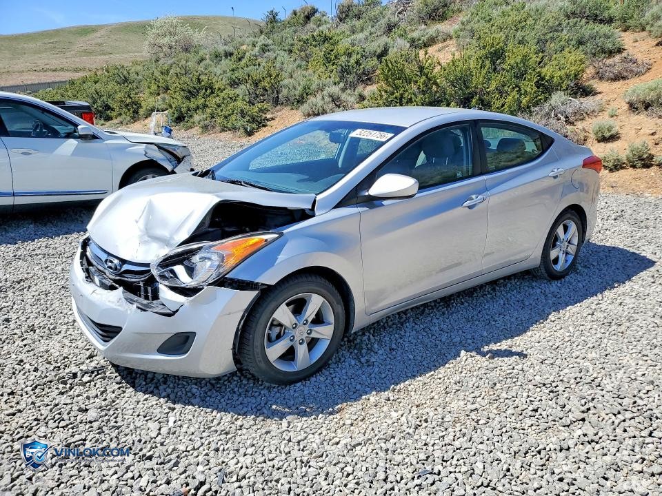 2013 HYUNDAI ELANTRA GLS – Lot 52251756 auction photo