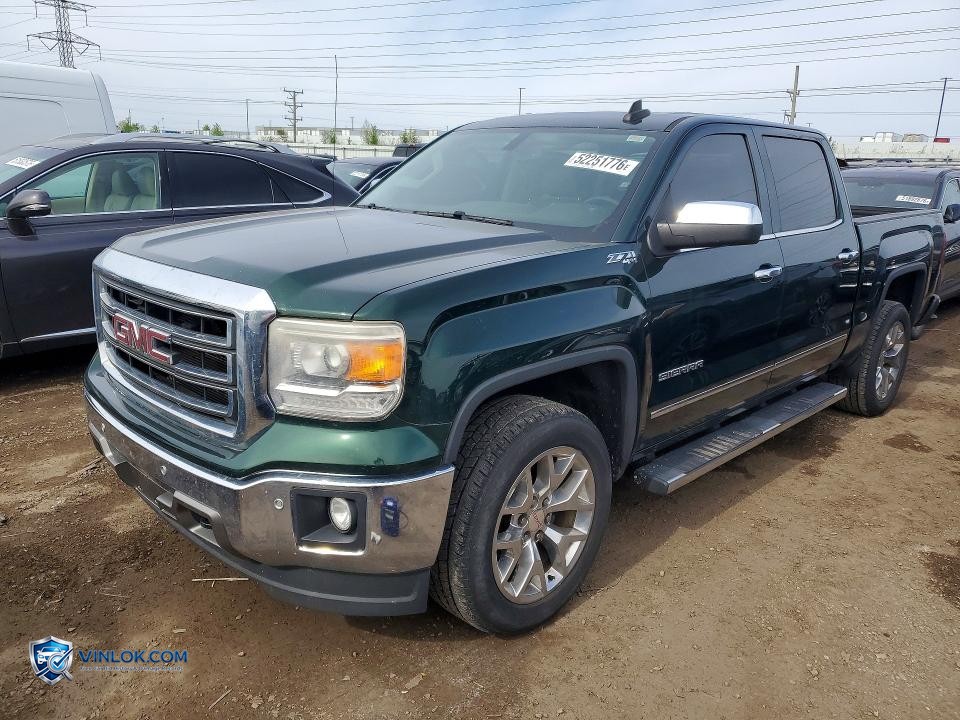 2015 GMC SIERRA K1500 SLT – Lot 52251776 auction photo
