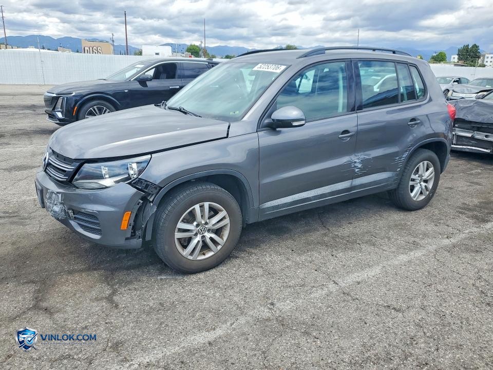 2015 VOLKSWAGEN TIGUAN S – Lot 52253706 auction photo