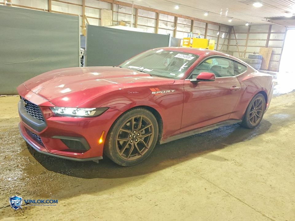 2025 FORD MUSTANG – Lot 52254806 auction photo