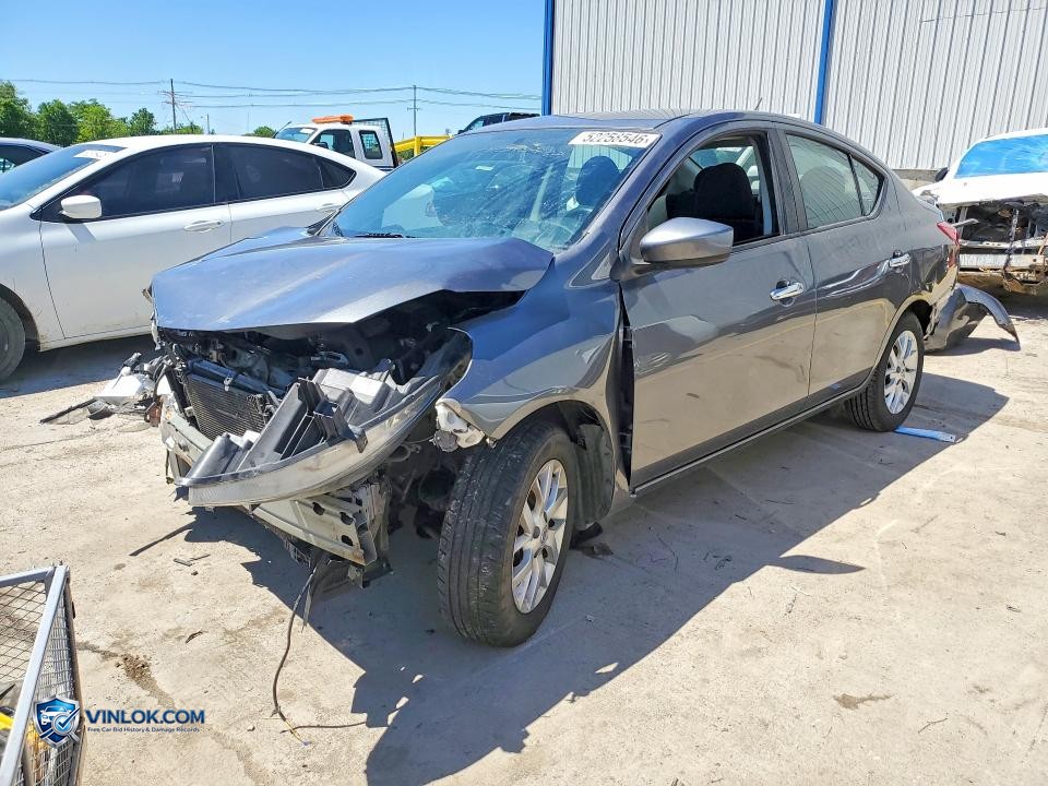 2018 NISSAN VERSA SV – Lot 52258546 auction photo