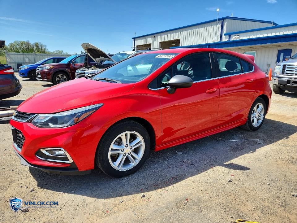 2017 CHEVROLET CRUZE LT – Lot 52259166 auction photo