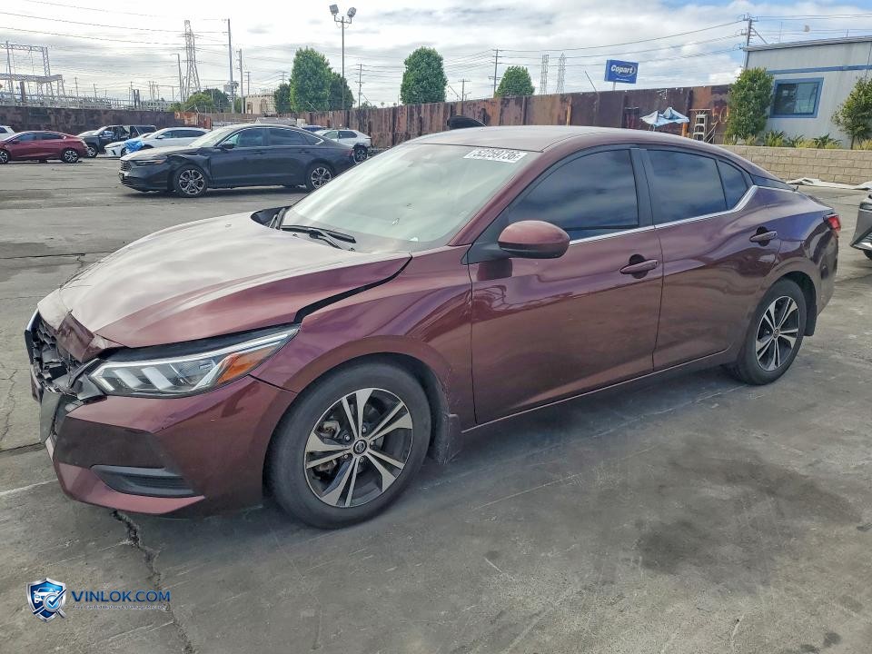 2022 NISSAN SENTRA SV – Lot 52259736 auction photo