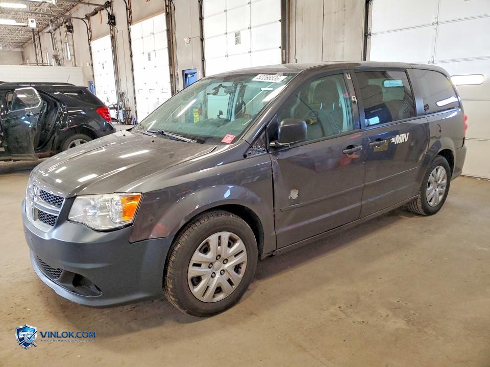 2016 DODGE GRAND CARAVAN SE – Lot 52266536 auction photo
