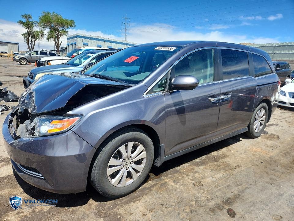 2016 HONDA ODYSSEY SE – Lot 52266856 auction photo