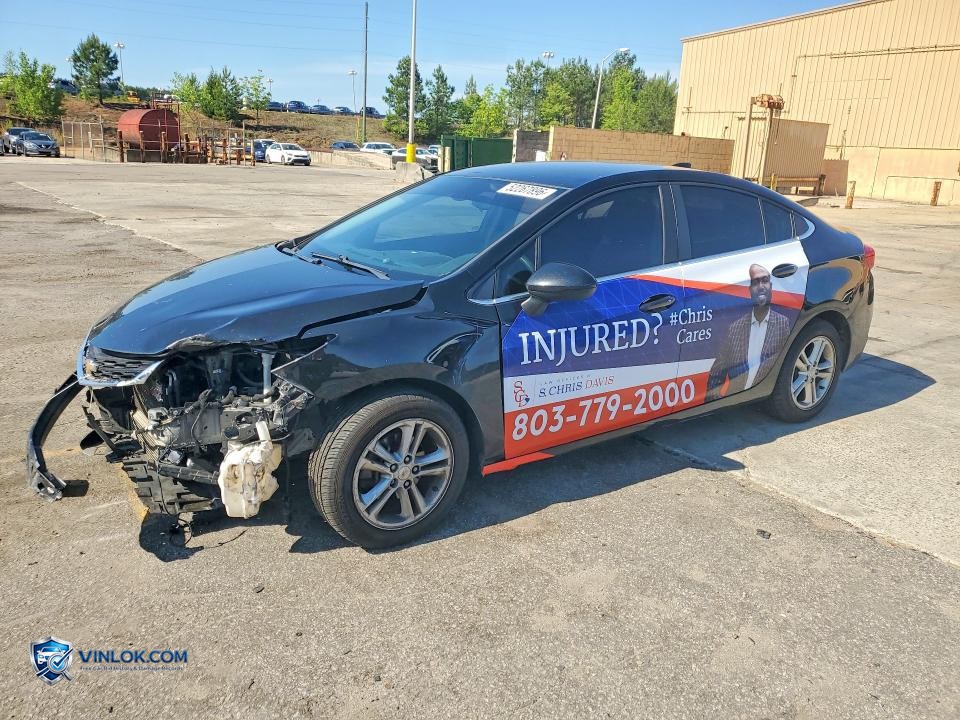 2017 CHEVROLET CRUZE LT – Lot 52267896 auction photo